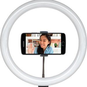 Sunpak 12" Bicolor LED Ring Light Vlogging Kit